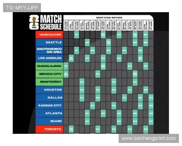 2026年美加墨世界杯举办时间及赛程安排,助你掌握最新赛事时间信息